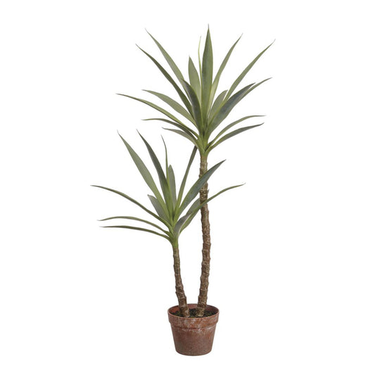 Yucca de seda Allstate Floral de 44" en maceta - Verde