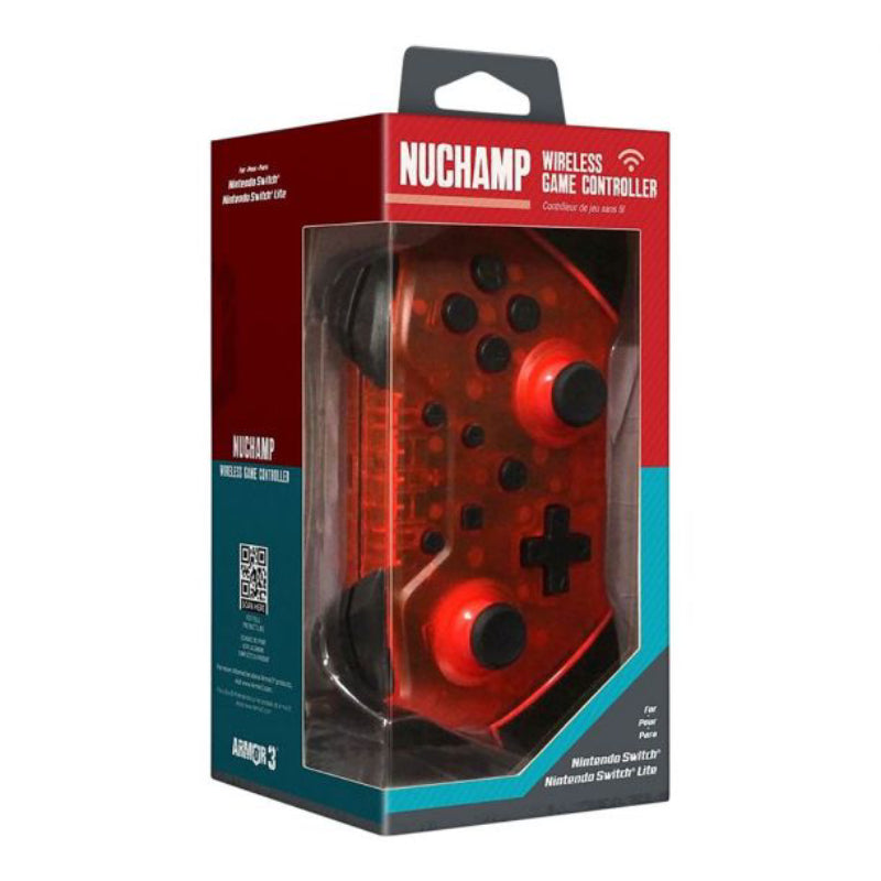 Armor3 Wireless Game Controller for Nintendo Switch/Lite - Ruby Red