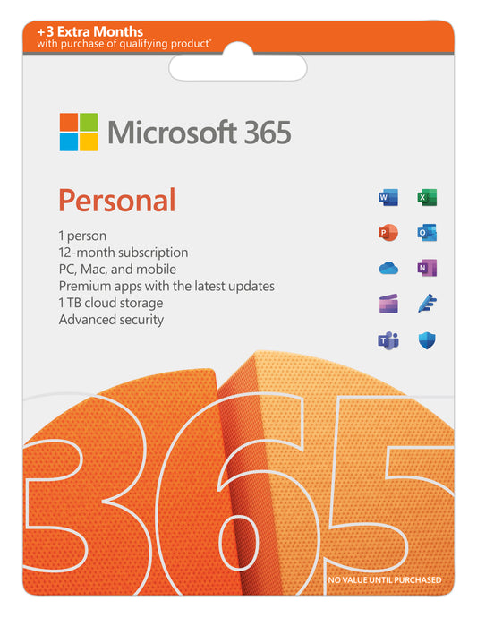 Suscripción personal a Microsoft 365 por 1 año