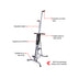 MaxiClimber Classic Vertical Climber Full Body Workout System - Curacao