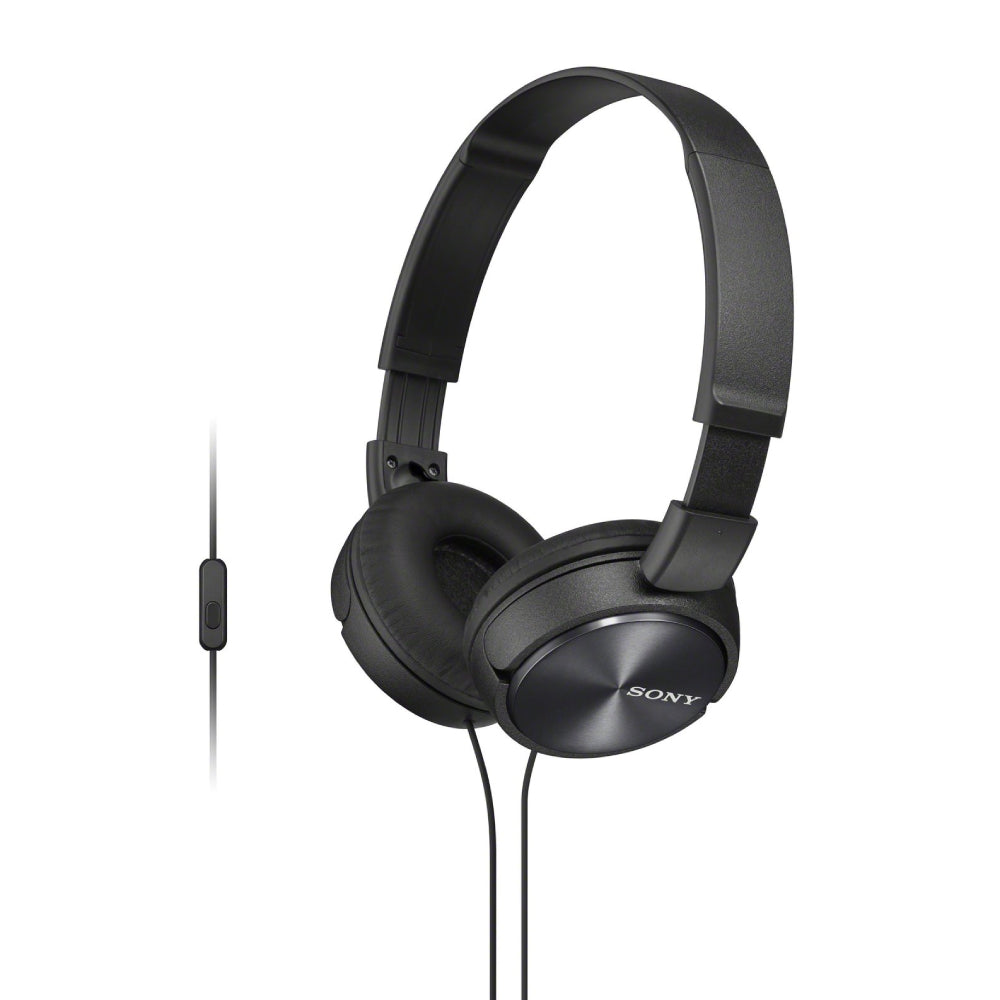 Sony MDRZX310AP-B Wired Over-the-Ear Headphones with Adjustable Headband - Black