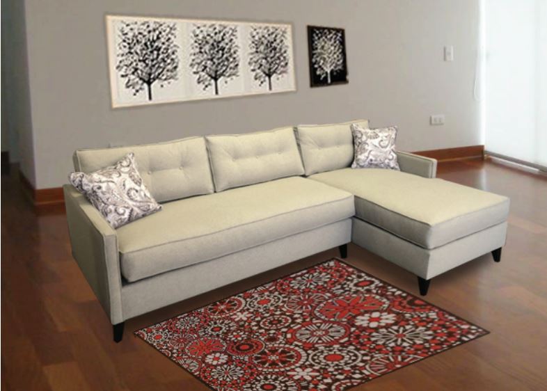 BH Jason Sectional Right Chaise Devon