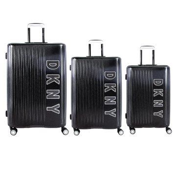Maleta vertical DKNY Blaze, color negro (juego de 3)
