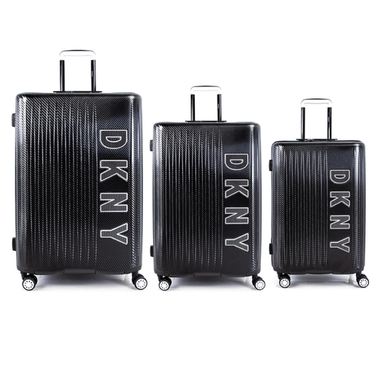 DKNY Blaze Upright Luggage - Black (Set of 3)