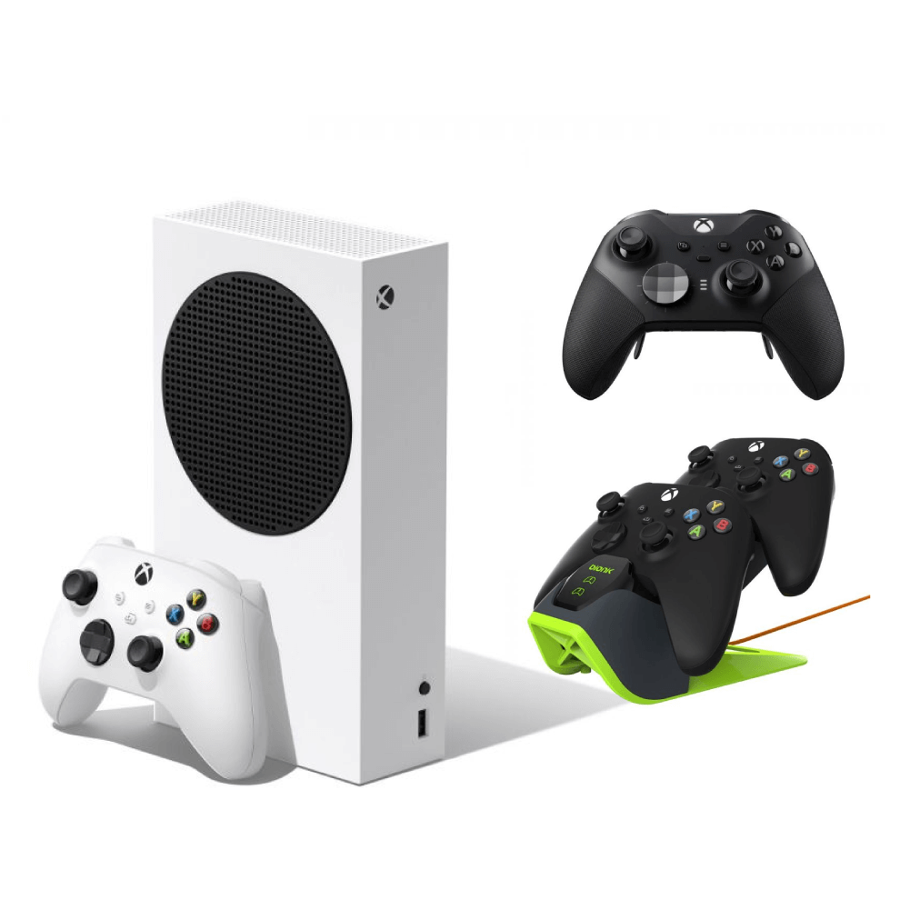 Paquete XBOX Series S: consola digital + control Elite + soporte de alimentación