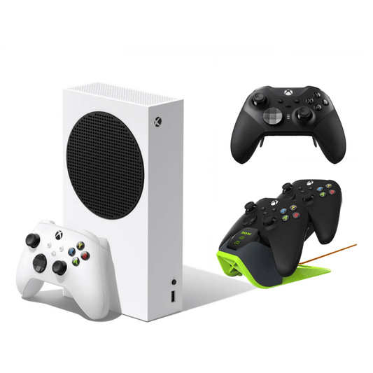 XBOX Series S Bundle: Digital Console + Elite Controller + Power Stand