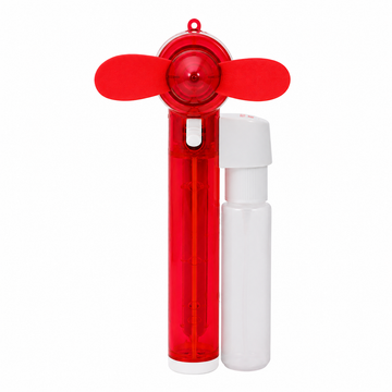 Blazing LEDz Mini Spray Bottle Misting Fan, Red