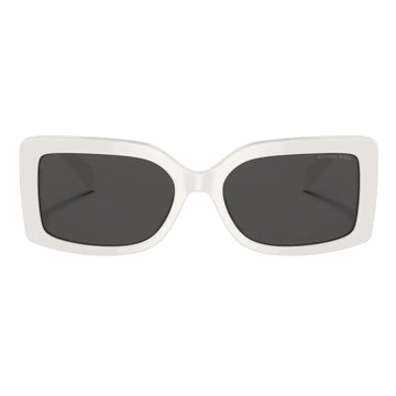 Gafas de sol Michael Kors Corfu para mujer, color gris oscuro liso