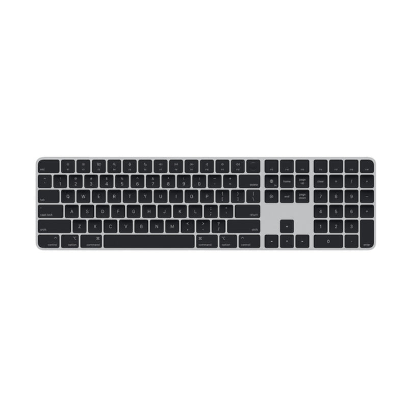 Teclado Apple Magic Keyboard con Touch ID y teclado numérico para Mac: teclas negras