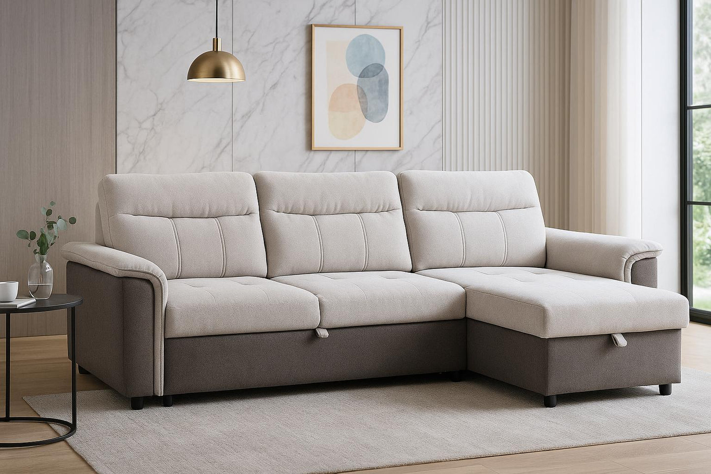 Sofa Bed by Best Home - Gray Brown