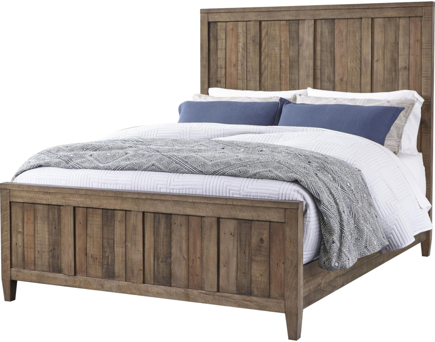 Napa Queen Size Bed with 2 Nightstand