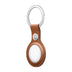 Apple AirTag Leather Key Ring - Saddle Brown - Curacao