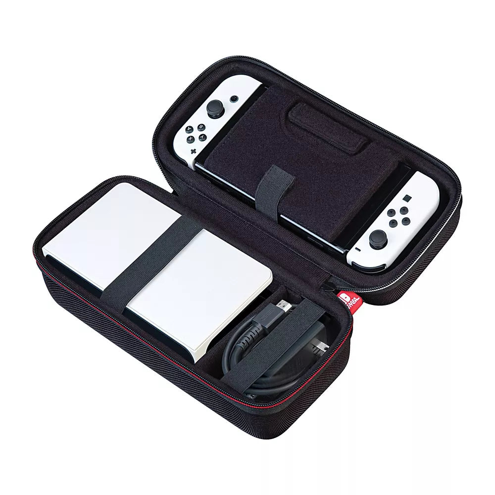 RDS Industries Game Traveler Deluxe System Case for Nintendo Switch and Switch OLED - Black