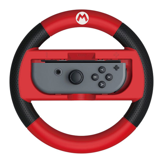 HORI Mario Kart 8 Deluxe Wheel for Nintendo Switch (Mario Edition) - Red/Black