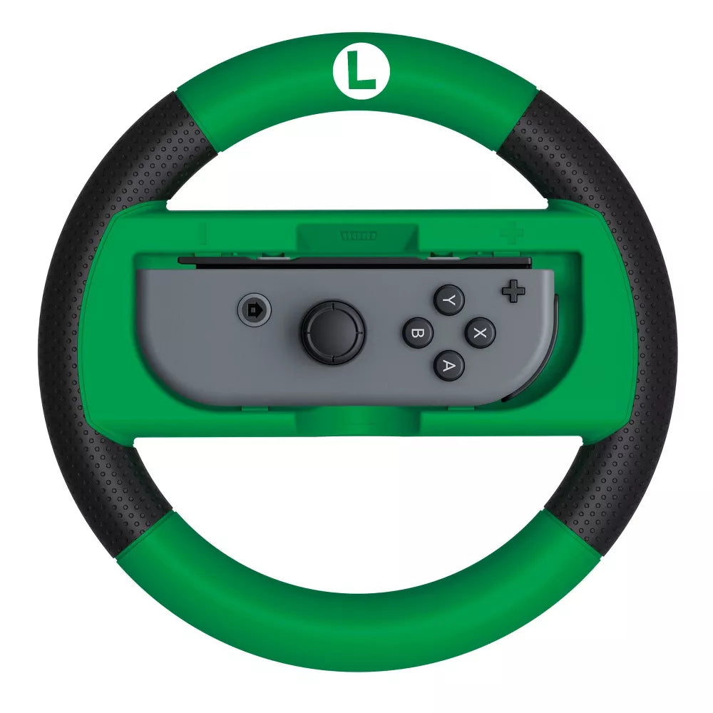 Volante HORI Mario Kart 8 Deluxe para Nintendo Switch (edición Luigi) - Verde/Negro