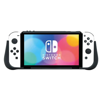 Sistema híbrido HORI Armor Pro para Nintendo Switch OLED - Negro/Blanco