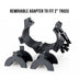 American DJ O-Clamp for 1.5" Truss - Black - Curacao