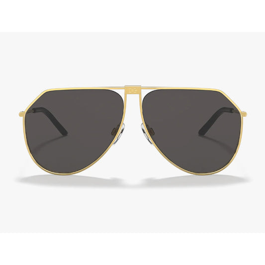 Gafas de sol de color liso estilo piloto DG2248 de Dolce &amp; Gabbana para hombre
