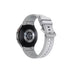 Samsung Galaxy Watch4 Classic Unisex 46mm Stainless Steel Case Smartwatch with Silver Sport Band - LTE - Curacao