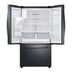 Samsung RF27T5501SG 26.5 cu. ft. French Door Refrigerator with Family Hub, External Water and Ice Dispenser - Black Stainless Steel - Curacao