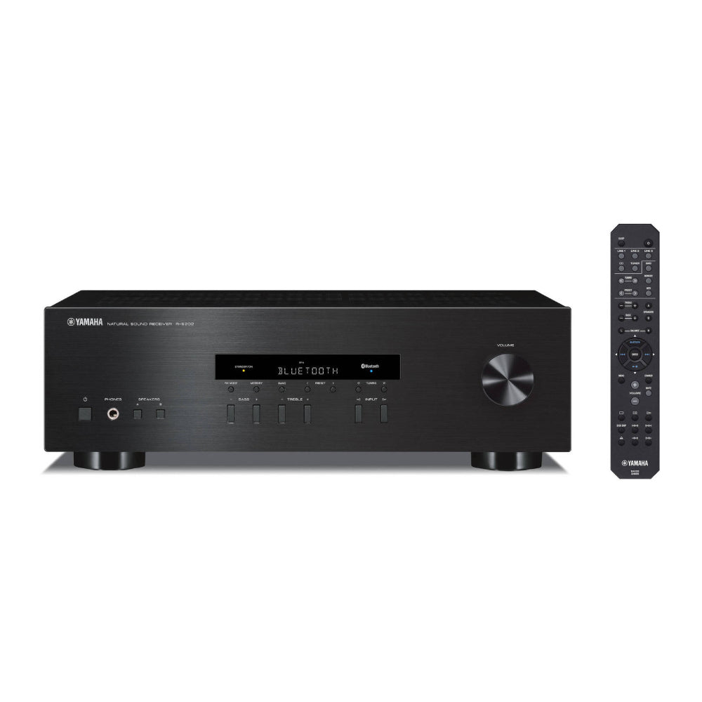 Yamaha R-S202BL Stereo Receiver with Bluetooth - Black