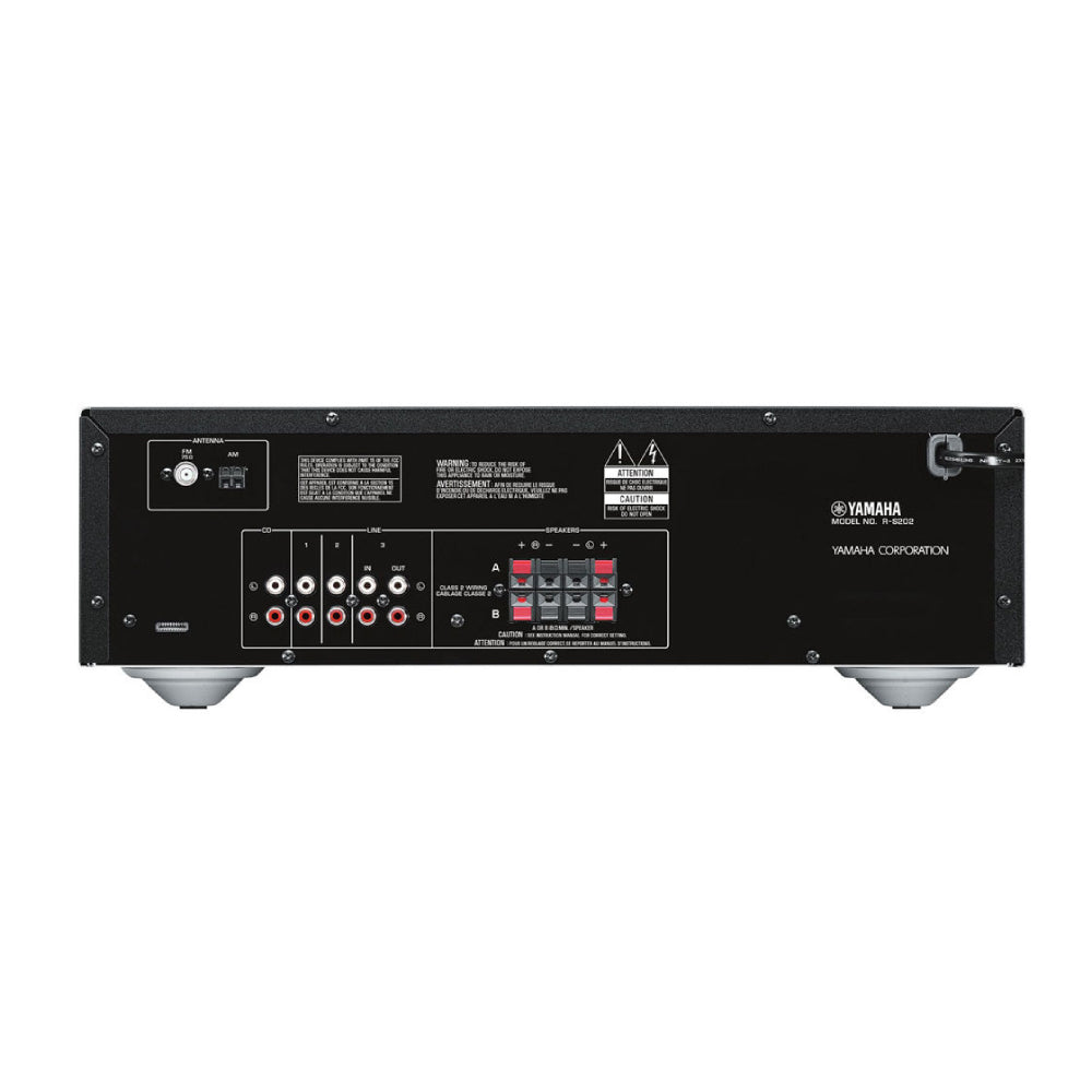 Yamaha R-S202BL Stereo Receiver with Bluetooth - Black