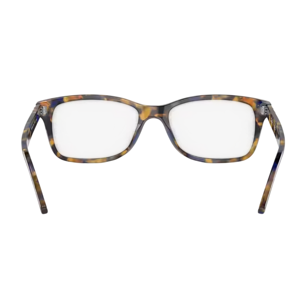 Gafas de vista unisex Ray-Ban cuadradas, color amarillo/azul habana