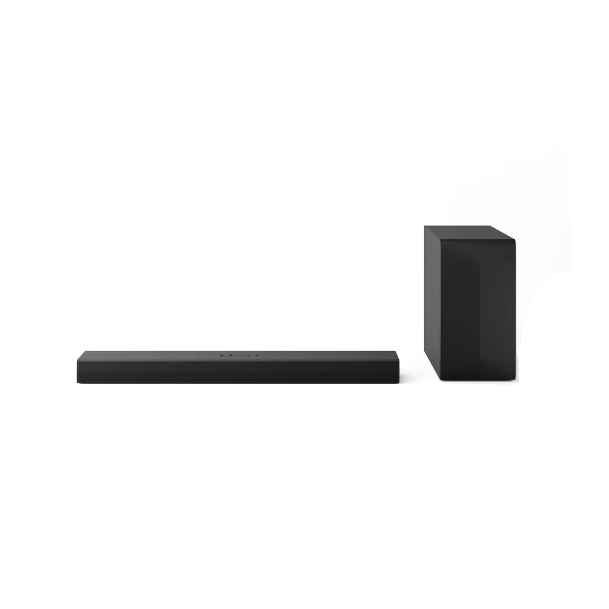 Sistema de barra de sonido LG S60T de 3.1 canales con subwoofer inalámbrico, color negro