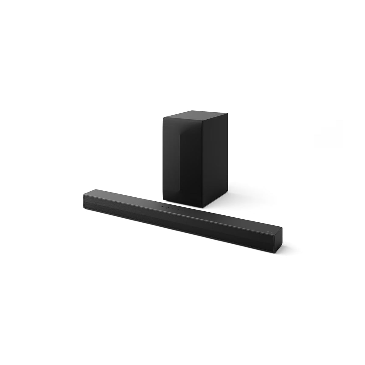 Sistema de barra de sonido LG S60T de 3.1 canales con subwoofer inalámbrico, color negro