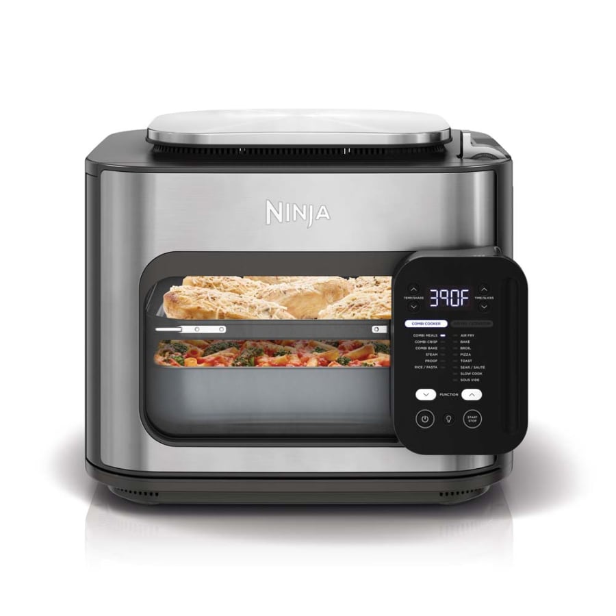 Horno multifunción y freidora de aire Ninja SFP701 Combi All-in-One - Acero inoxidable