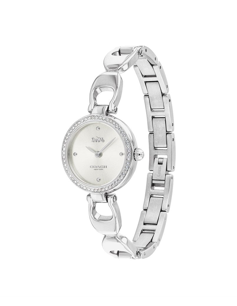 Coach Women's Park Stainless Steel Bracelet Watch - Silver - Curacao