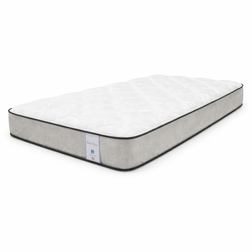 SilverRest Backsaver Twin Size Mattress - White/Gray