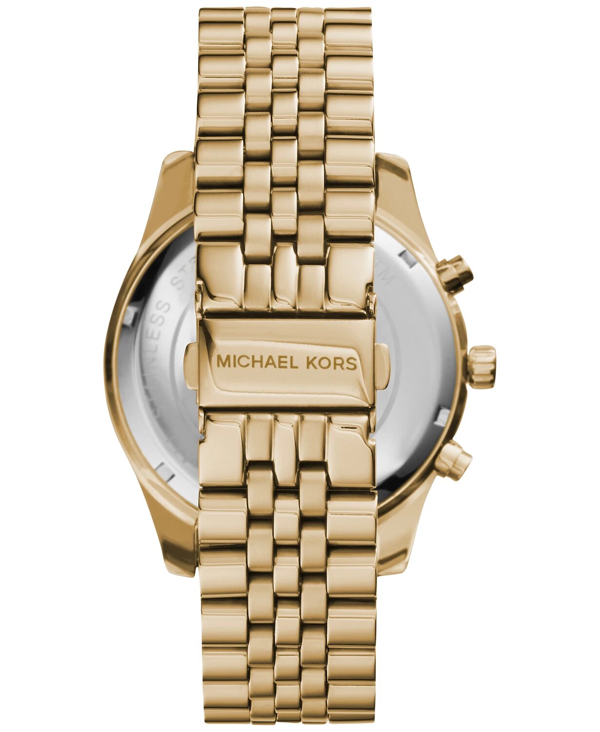 Michael Kors Lexington Men's Gold-Tone Watch - Curacao