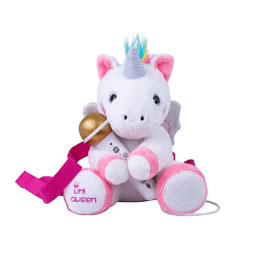 Mochila de peluche con karaoke y micrófono Sing-Along Crew de The Singing Machine - Uniqueen