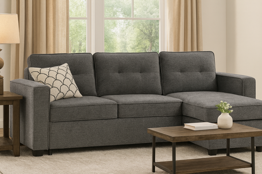 Noah Love Chaise Set - Grey