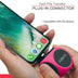 VuPoint Share Q Lifestyle Action Camera with iOS - Pink - Curacao