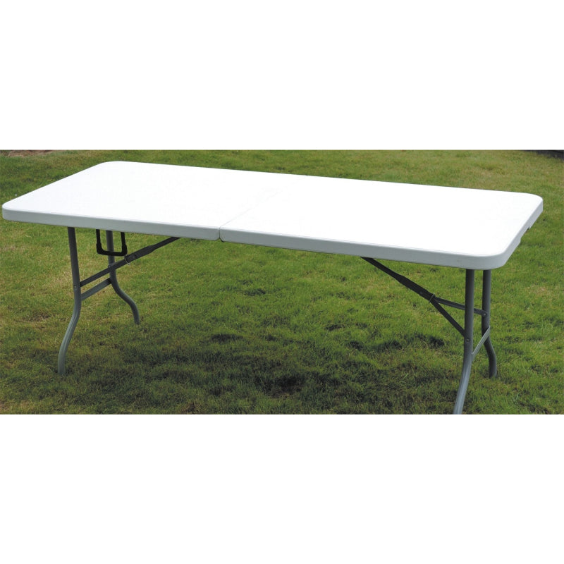 Folding Rectangular 6 Feet Table - White