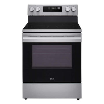 LG LREN6321VE 6.3 Cu. Ft. Smart Electric Range with Air Fry - Silver