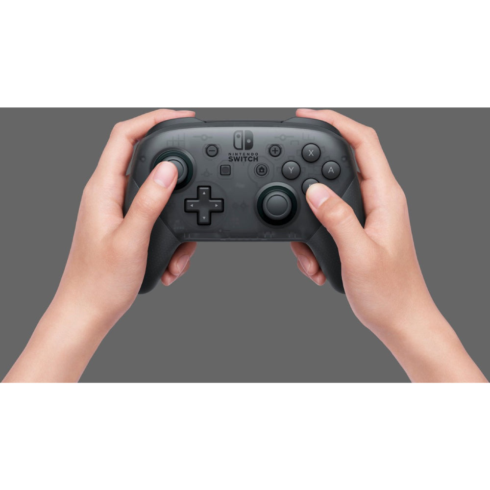 Mando inalámbrico Nintendo Pro para Nintendo Switch, color negro