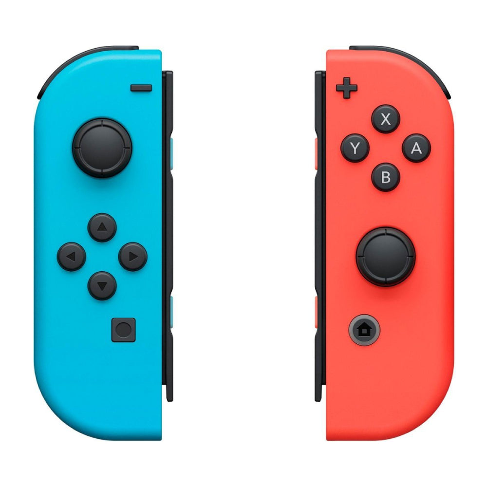 Mandos inalámbricos Nintendo Joy-Con L/R para Nintendo Switch: rojo neón/azul neón