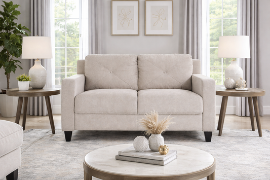 Loveset fijo de Best Home en color topo