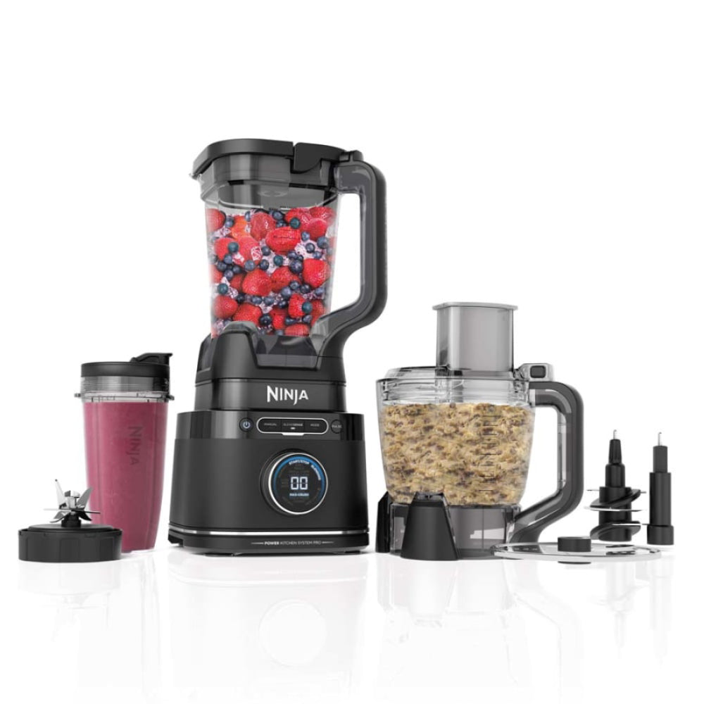 Ninja TB401 Detect Kitchen System Power Blender + Processor Pro with BlendSense Technology -  Black