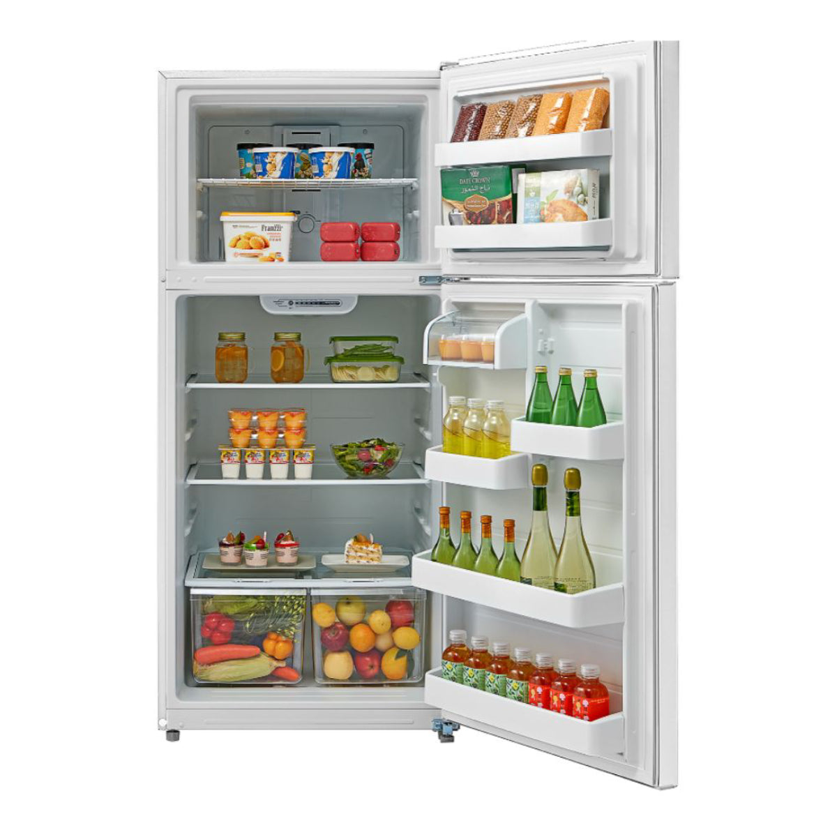 Best Home TMF18TABC-WH 18 cu. ft. Top Freezer Refrigerator - White