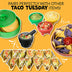 Taco Tuesday Granite Mortar and Pestle Set - Gray - Curacao