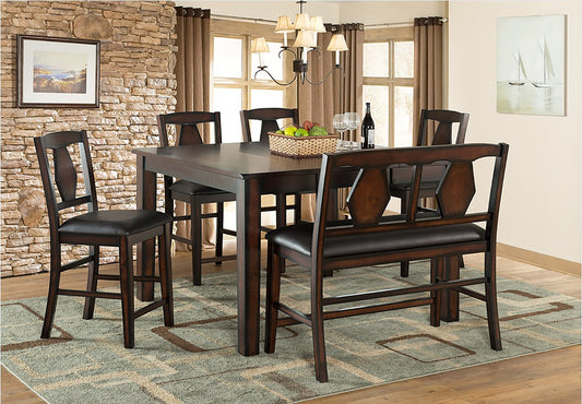 Tuscan Pub 6PC Dining Set