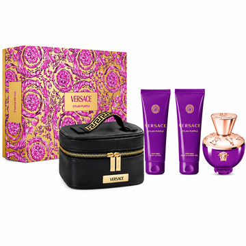 Versace Dylan Purple Pour Femme (4-Piece) Eau de Parfum Gift Set