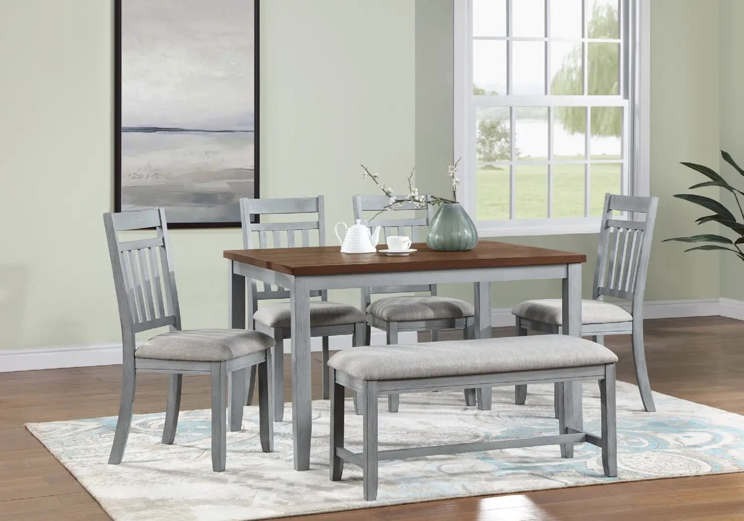 Riverdale 6 Piece Dining Set by Vilo Home