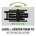 Sanus VLF728-B2 Full Motion TV Wall Mount for 42" to 90" Display - Black - Curacao