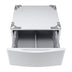 LG 27" Laundry Pedestal with Storage Drawer - White - Curacao