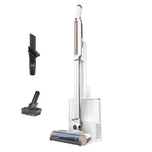 Shark WS642AE Wandvac 3-in-1 Cordless Stick Vacuum with HEPA Self-Empty Charging Base - White